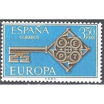 España 1968 Michel 1755 Neuf ** Cote (2008) 0.30 € Europa CEPT Clé