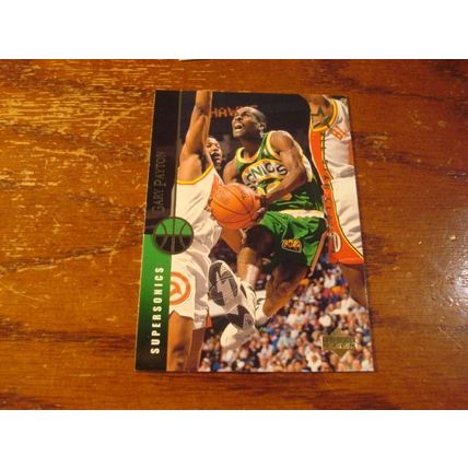 1994 Upper Deck, 7-Cards, GARY PAYTON, HOF, Sonics