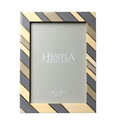 Marbelled Pattern Photo Frame Resin 20.5 Gift Home Decor Picture Display