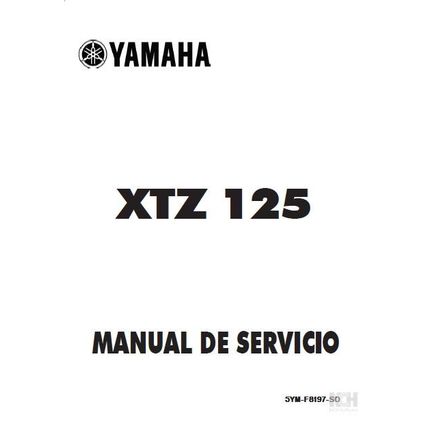 YAMAHA XTZ125 MANUAL DE SERVICIO MOTOCICLETA 265 PAGINA ESPANOL