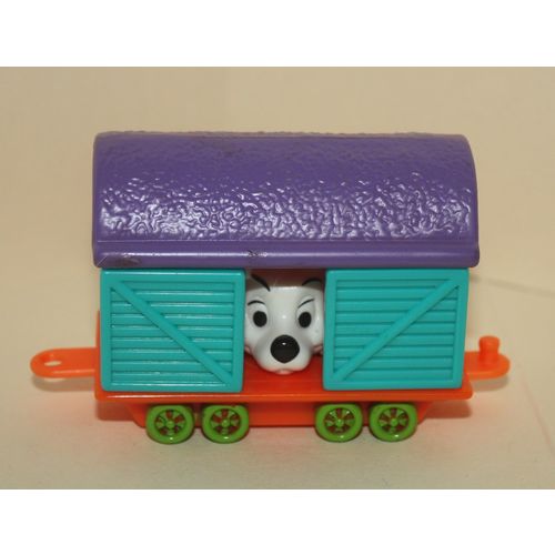 2000 McDonalds Disney's 102 Dalmatians Dog in Train Box Car