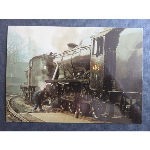 Keighley & Worth Valley Railway 48431 at Haworth WV110 Postcard #35