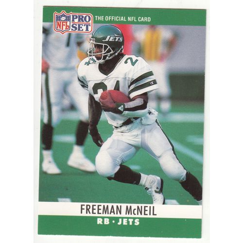1990 NFL Pro Set Football card 238 Freeman McNeil - Jets