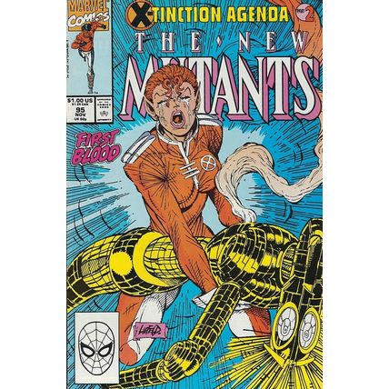 New Mutants (Vol 1) # 095 VFN+ ORIG US COMICS