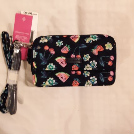 Vera Bradley Women's Cotton Crossbody Purse with RFID Protection