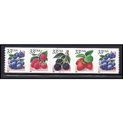3302-3305 33c Fruit Berries Very Fine MNH PNC B1111/5 KA8083