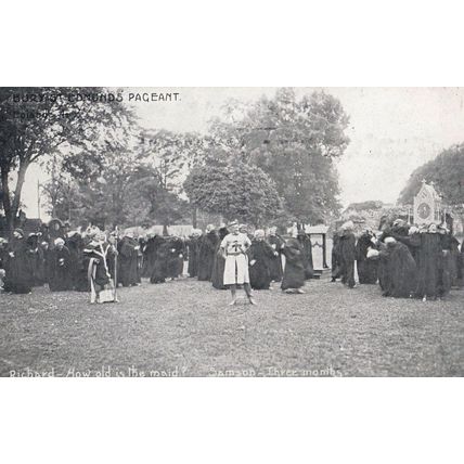 How Old Is The Maid Richard & Samson Pageant Bury St Edmunds Suffolk Postcard