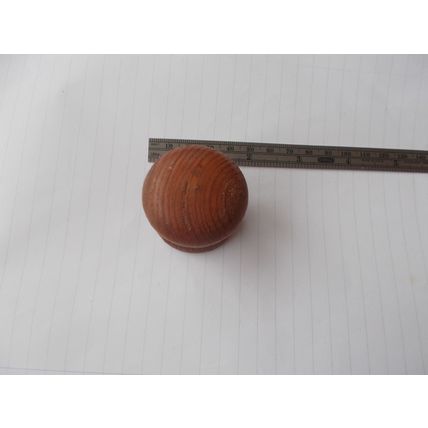 DOOR KNOB X 1 WOODEN ( 7) (09/01) # # x 1