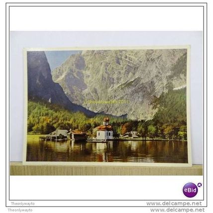 ST BARTHOLOMA AM KONIGSSEE, GERMANY, Postcard