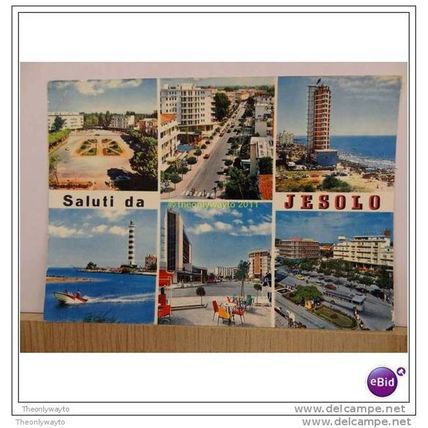 JESOLO, 6 SCENES, ITALY, Postcard