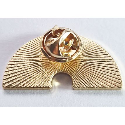 Rainbow Pride Metal Lapel Pin Badge, Peace Symbol