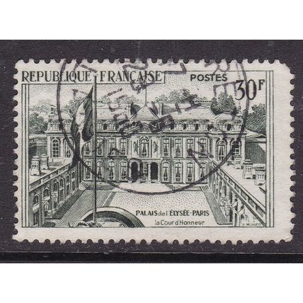 France Postmark Breton 1960 Palais de Elysee Paris 30f VGC
