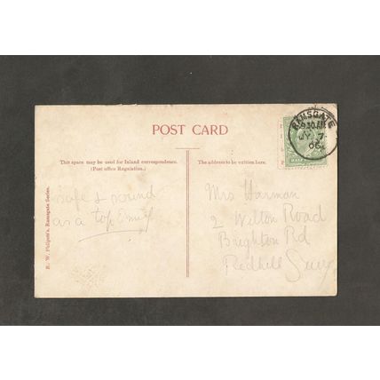 Postcard Kent Ramsgate Madiera Road 1906