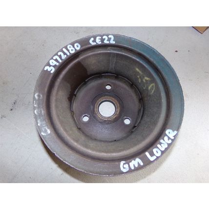 1969 - 1985 GM Crankshaft Pulley 3972180 OEM SB Long Pump + A/C Nova Firebird