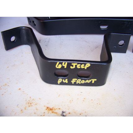 1964 JEEP TRUCK FRONT BUMPER BRACKETS OEM