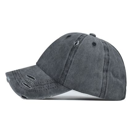 Bun Hat Cotton Summer Sun Sport Snapback Ponytail Baseball Cap Ladies High