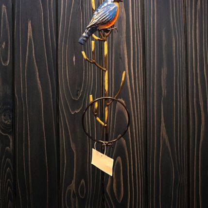 Eastern Bluebird Metal Wall Hanger - Plant - Accessories - Craft