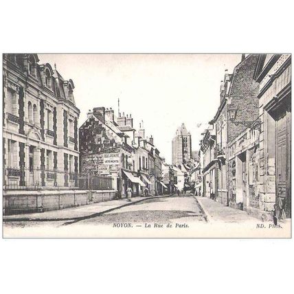 60 - Noyon - La rue de Paris