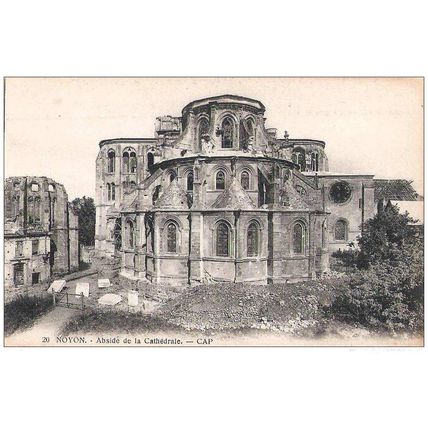 60 - Noyon - abside de la cathédrale