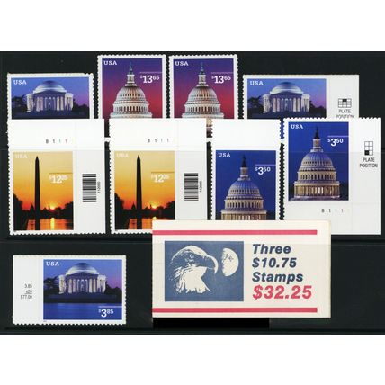 High Value Discount Postage Stamps - Face Value of $102.60 * Stuart Katz
