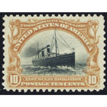 299, Mint XF NH 10¢ GEM - With PFC Certificate - Stuart Katz