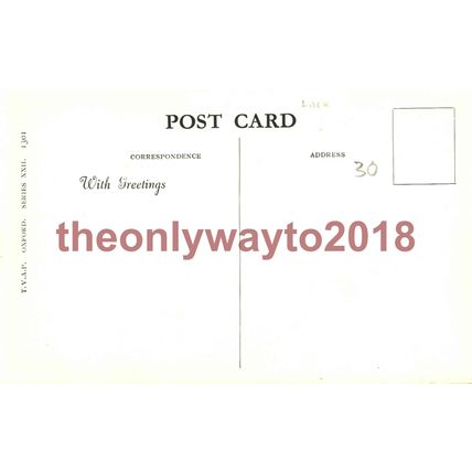 Shepperton Lock, London, TVAP Postcard