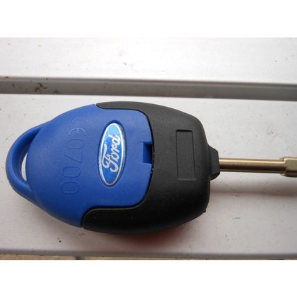 1 X FORD TRANSIT 3 BUTTON REMOTE KEY FOB MK7 TIPPER VAN BLUE REFURBISHED TESTED