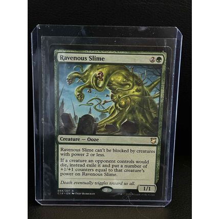 Ravenous Slime Commander 2018 Magic: the Gathering Trading Card