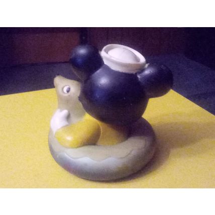 Old Vintage Original Walt Disney Mickey Mouse Squeeze Toy 1984