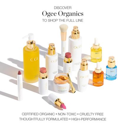 Ogee Sculpted Face Stick (CARNELIAN - SHEER LUMINOUS CORAL) Certified Organic Bl