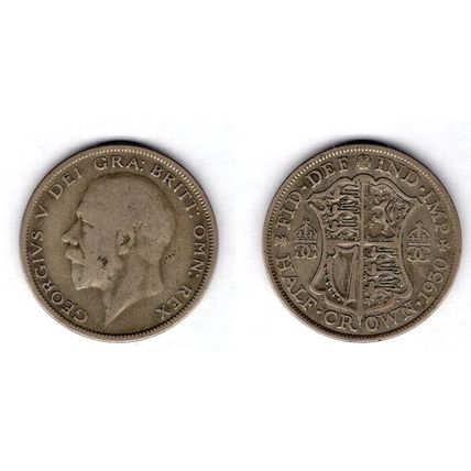 Great Britain. George V. Halfcrown 1930. dy14507