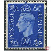 1937 SG466 2 1/2d Ultramarine Mounted Mint SG466