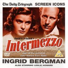 Intermezzo DVD Promo The Daily Telegraph Ingrid Bergman & Leslie Howard