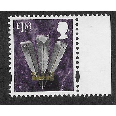 2020 WALES U/M £1.63 'FEATHERS' (W160) (EBID71-841)