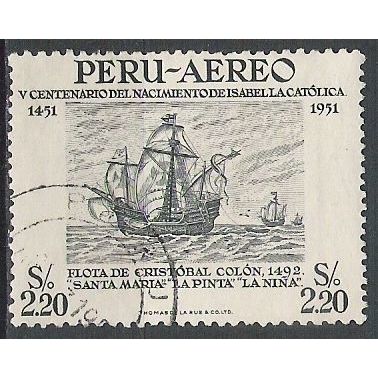 Peru ( Pérou ) N° PA 115 YVERT OBLITERE ( USED )