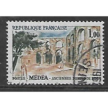 FRANCE 1961 TOURIST PUBLICITY 1F MEDEA ALGERIA SG 1549 FINE USED#2
