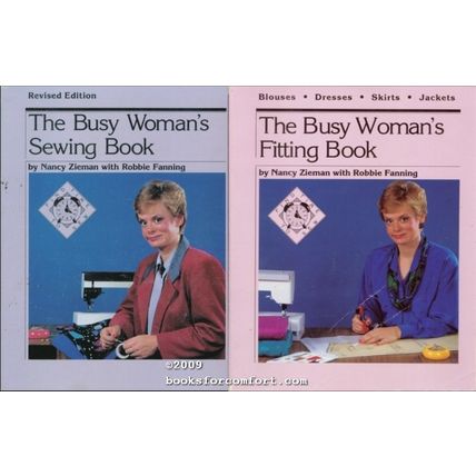 The Busy Womans Sewing Book & The Busy Womans Fitting Book, 2 Books