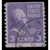 Used 842 3c Thomas Jefferson Barely Clears M08206