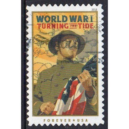USA 2018 World War I - Turning the Tide Forever Used