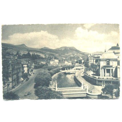 1954 Postcard La Bourboule - Les Ponts sur la Dordogne
