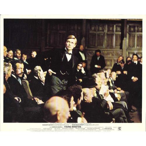 YOUNG WINSTON Simon Ward, Anne Bancroft 1972 F-O-H Stills Set (8)