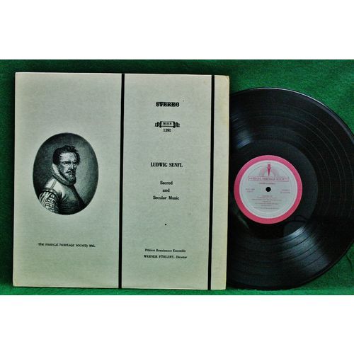 Pohlert Renaissance Ensemble - Senfl: Sacred And Secular Music - MHS 1390 - NM
