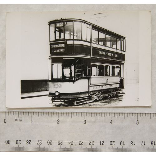 Photo Glasgow Tram no. 809
