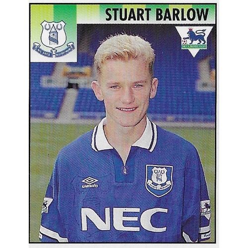 Merlin's Premier League 1995 Stickers: No.165 - Barlow (Stuart)
