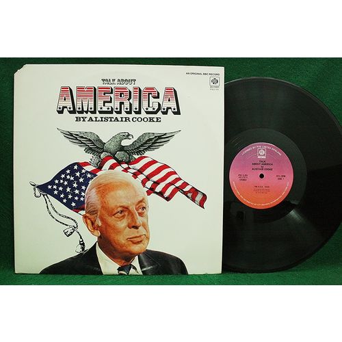 Alistair Cooke - Talk About America - 2-LP - PYE 2-701 - NM