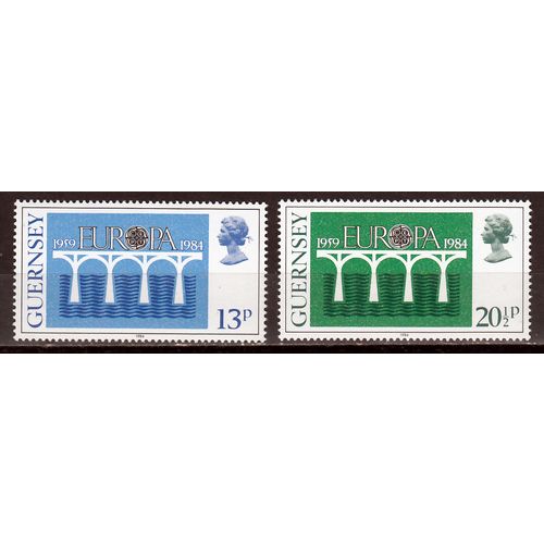 Guernsey Europa Cept 1984 postfris