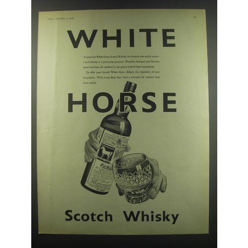 1957 White Horse Scotch Ad - White Horse