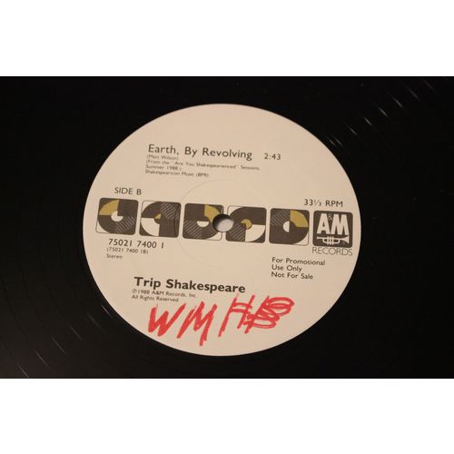 Trip Shakespeare 12" Promo Single with Original Cover-PEARLE/EARTH, BY REVOLVIN