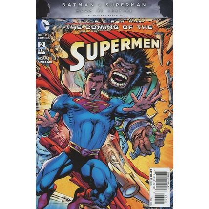 Superman: the Coming of the Supermen (2016 Ltd) # 002 NM MODERN AGE COMICS