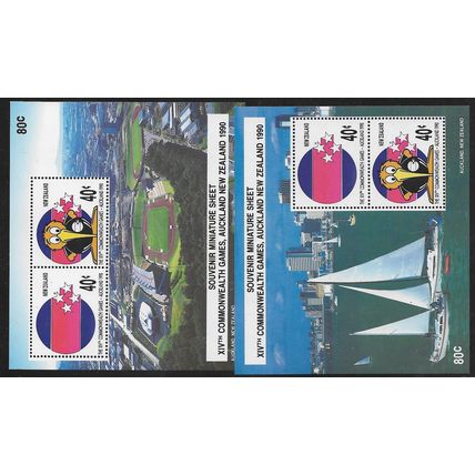 1990 SG MS1538 - MNH (**) - 2 sheetlets
